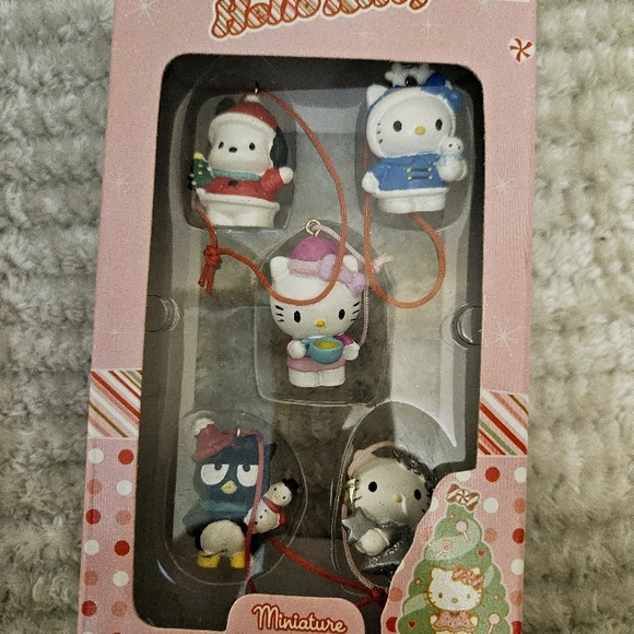 Hello Kitty Miniature Ornaments Set - Multicolor - Picture 4 of 7